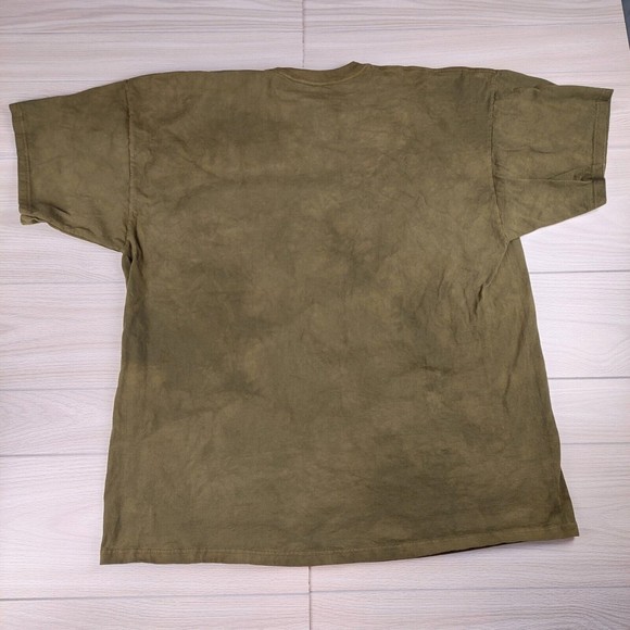 The Mountain Buck Deer 2005 Tshirt Mens 3XL Tie Dye Camo Bill Vanderdassen Green - Picture 2 of 6
